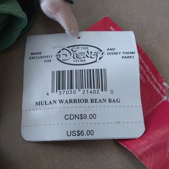 Disney Mulan collectible bean bag - Picture 2 of 3